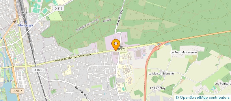 localisation de l'entreprise CF MOTORS à AMILLY