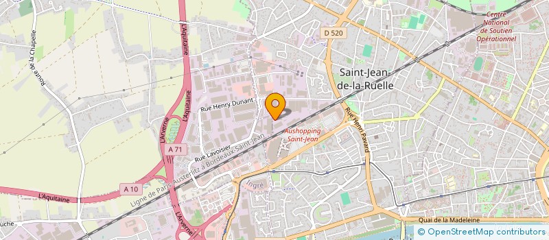 localisation de l'entreprise CF ORLEANS SPORTS à INGRE