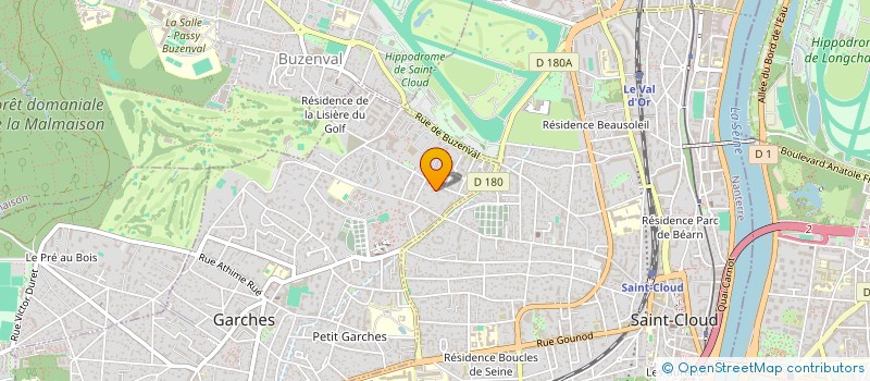 localisation de l'entreprise CF PARTICIPATIONS GESTION à GARCHES