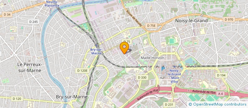 localisation de l'entreprise CF PATRIMOINE à BRY-SUR-MARNE