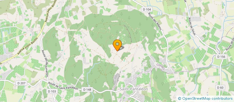 localisation de l'entreprise CF RAMPAZZO  GORDES