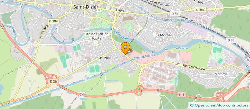 localisation de l'entreprise CF RENT à SAINT-DIZIER