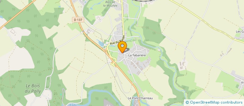 localisation de l'entreprise CF SERVICES à CHANTONNAY
