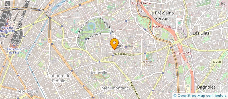 localisation de l'entreprise CF STUDIOS  PARIS