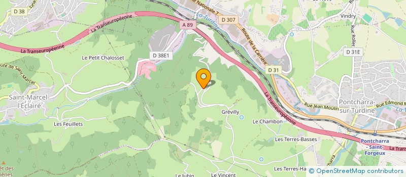 localisation de l'entreprise CF TOITURES  SAINT-FORGEUX