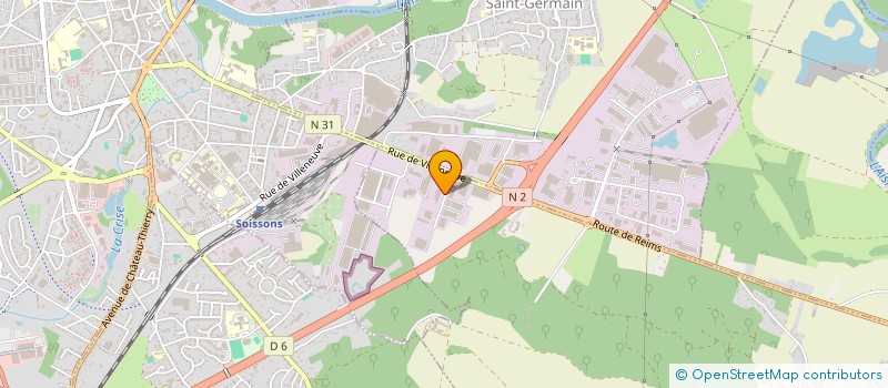 localisation de l'entreprise CF TRANS à BILLY-SUR-AISNE
