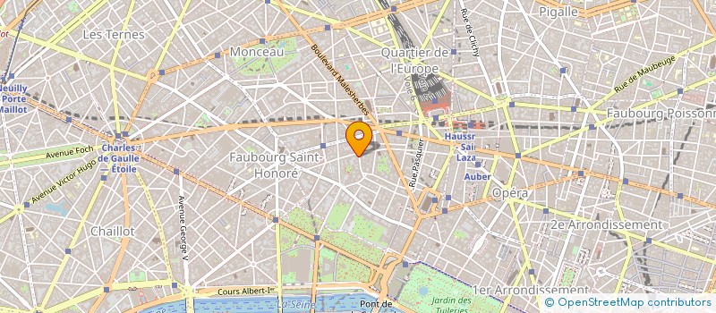 localisation de l'entreprise CF2C  PARIS