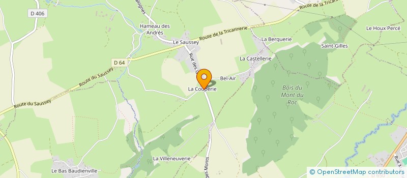 localisation de l'entreprise CF2M  LA HAGUE