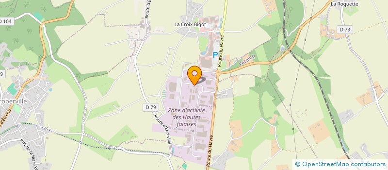 localisation de l'entreprise CF2Z à SAINT-LEONARD
