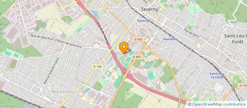 localisation de l'entreprise CFA  TAVERNY