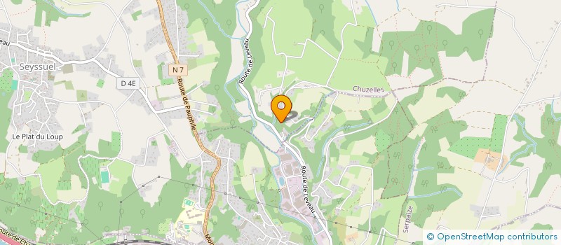 localisation de l'entreprise CFA  LES COTES-D'AREY