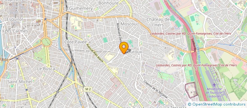 localisation de l'entreprise CFA ASPECT MIDI-PYRENEES à TOULOUSE