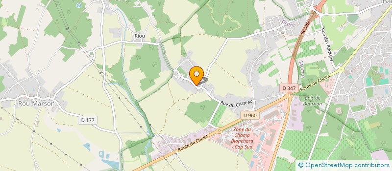 localisation de l'entreprise CFA AVENIR DES METIERS DU CHEVAL  VILLEBERNIER