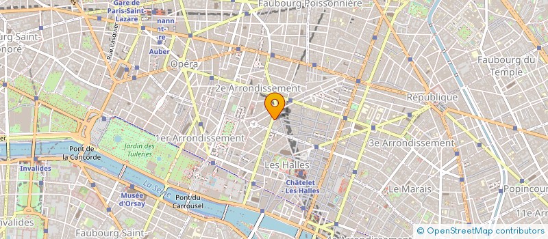 localisation de l'entreprise CFA DE LA BIJOUTERIE à PARIS