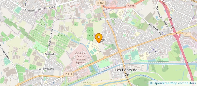 localisation de l'entreprise CFA-FC METIERS DE NOS TERRITOIRES-PAYS DE LA LOIRE à ANGERS