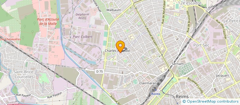 localisation de l'entreprise CFA REG COMPAGNONS DU DEVOIR CHAMP-ARDEN à REIMS