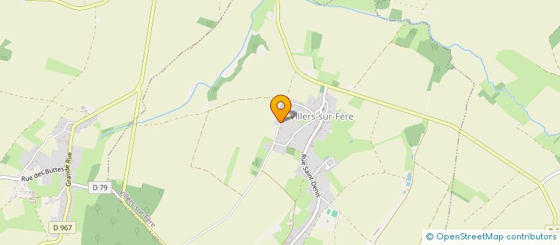 localisation de l'entreprise CFA STUDIO AVENIR PRO  VILLERS SUR FERE