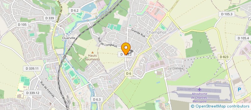 localisation de l'entreprise CFAB à GASVILLE-OISEME
