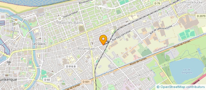 localisation de l'entreprise CFAC à DUNKERQUE