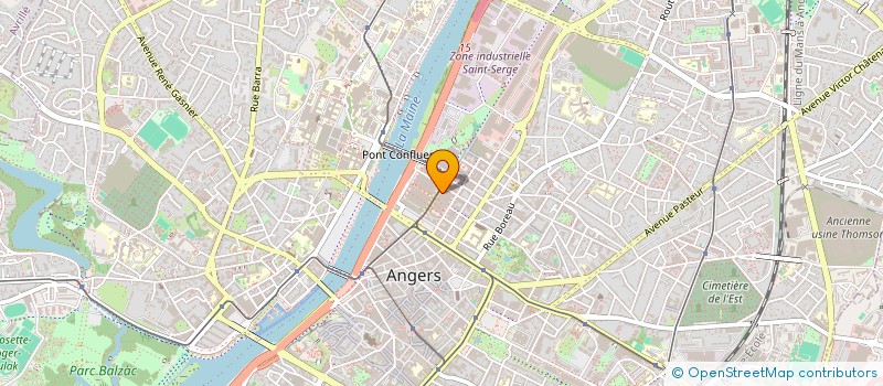 localisation de l'entreprise CFAI 77  ANGERS