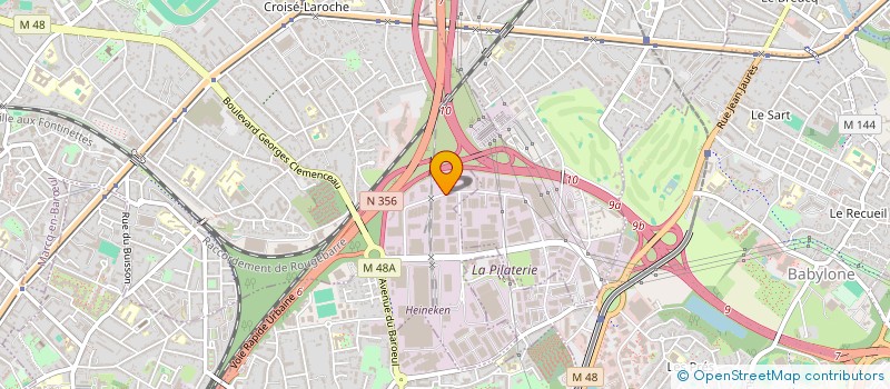 localisation de l'entreprise CFAI REGION NORD PAS-DE-CALAIS à MARCQ-EN-BARŒUL