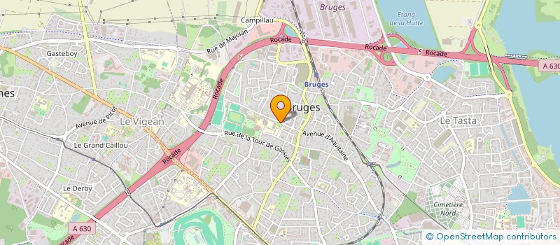 localisation de l'entreprise CFAM à BRUGES