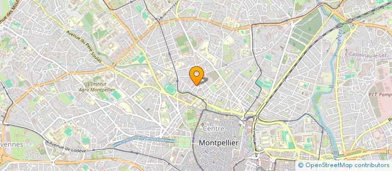 localisation de l'entreprise CFAMH à MONTPELLIER