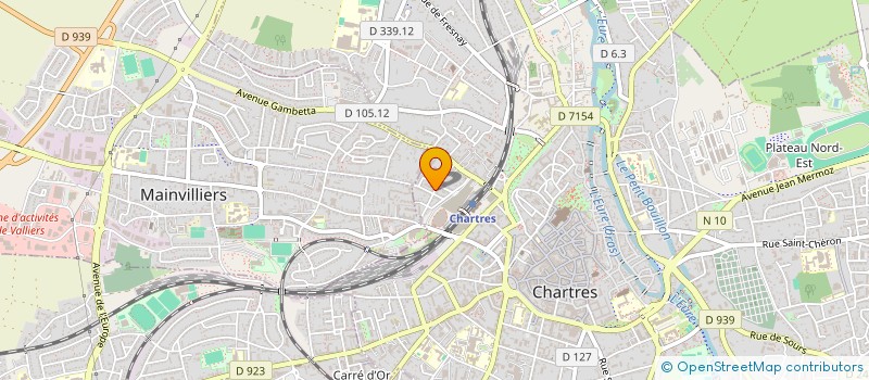 localisation de l'entreprise CFAPO à CHARTRES
