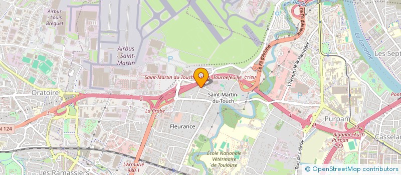 localisation de l'entreprise CFAR à TOULOUSE