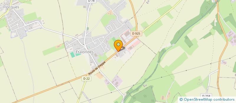 localisation de l'entreprise CFB  ETALONDES