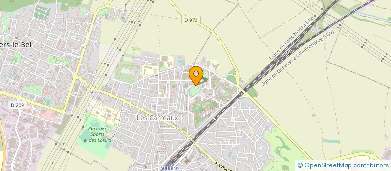 localisation de l'entreprise CFB à GONESSE