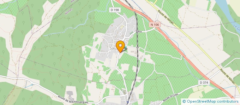 localisation de l'entreprise CFB IMMOBILIER  SAUZET