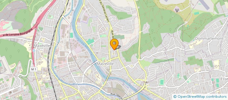 localisation de l'entreprise CFB IMMOBILIER  MALZEVILLE