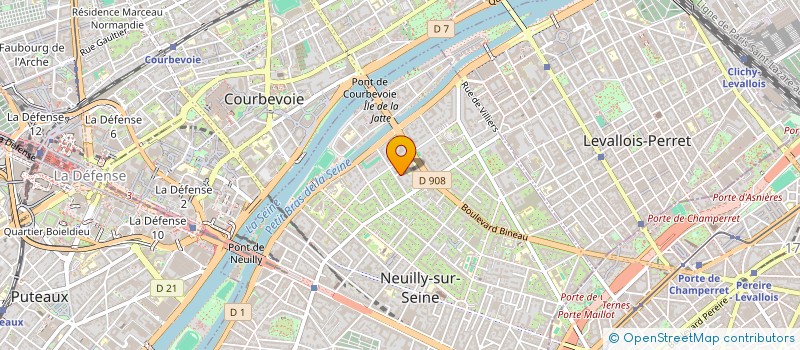 localisation de l'entreprise CFB REAL ESTATE à NEUILLY-SUR-SEINE