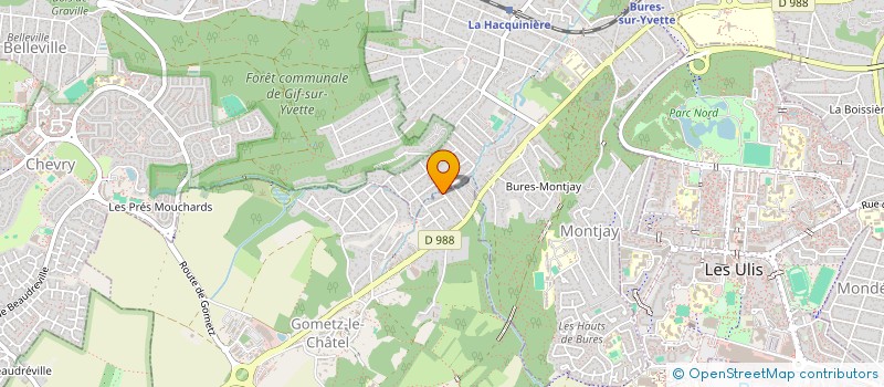 localisation de l'entreprise CFBM à GOMETZ-LE-CHATEL