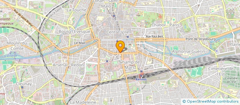 localisation de l'entreprise CFBV  RENNES