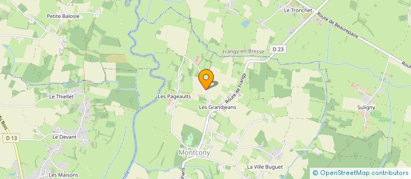 localisation de l'entreprise CFC  VINCELLES