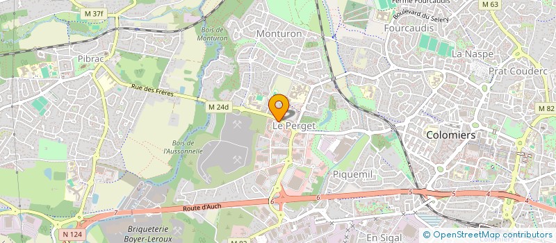 localisation de l'entreprise CFC à COLOMIERS