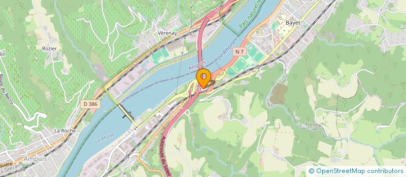 localisation de l'entreprise CFC  REVENTIN-VAUGRIS