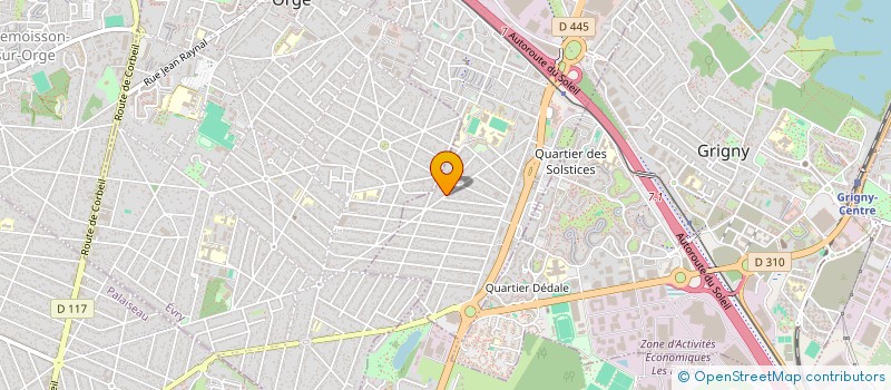 localisation de l'entreprise CFC BAT à VIRY-CHATILLON