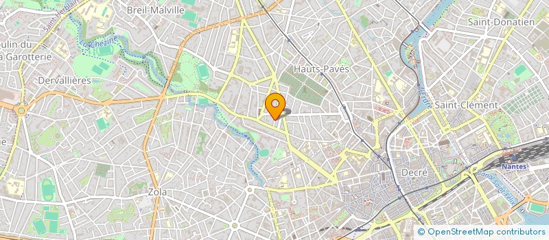 localisation de l'entreprise CFC CLAPEYRON à NANTES