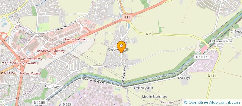 localisation de l'entreprise CFC CONCEPT  DOMPIERRE-SUR-MER