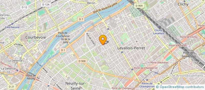 localisation de l'entreprise CFC-EXPERT à LEVALLOIS-PERRET