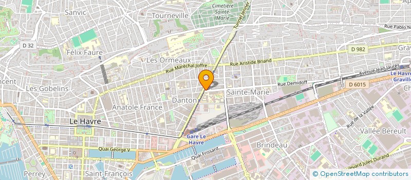 localisation de l'entreprise CFC RAMI à LE HAVRE