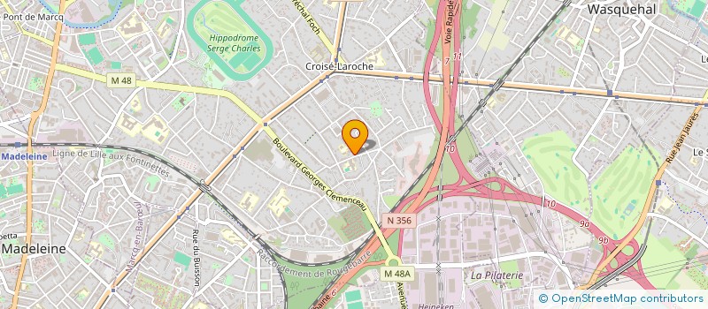 localisation de l'entreprise CFC SOLUTIONS à MARCQ-EN-BARŒUL