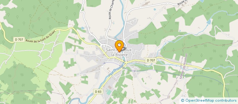 localisation de l'entreprise CFC TRAITEMENTS à SAINT-PARDOUX-LA-RIVIERE