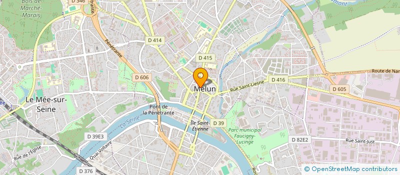 localisation de l'entreprise CFCH à MELUN