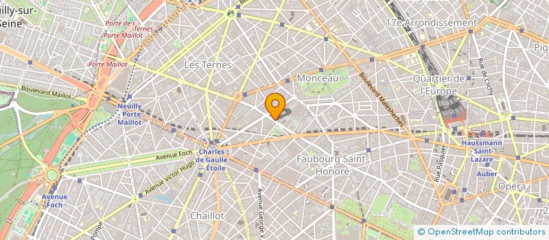 localisation de l'entreprise CFCI FIDUCIAIRE COMMERC INDUST à PARIS