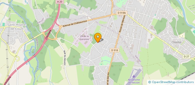 localisation de l'entreprise CFCM FANIEZ  MEREAU