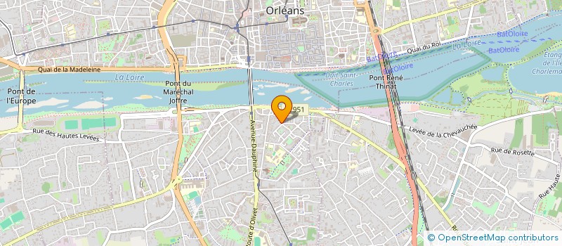 localisation de l'entreprise CFD à ORLEANS